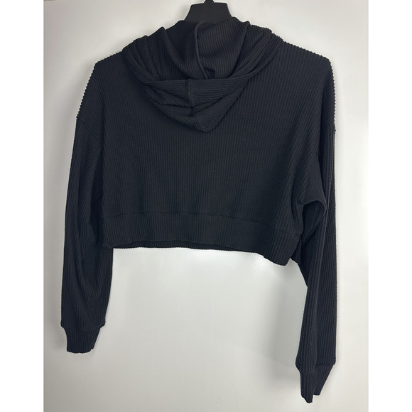 Alo Yoga Muse Ribbed 2 Piece Set Crop Hoodie Jogger Sweatpants Small *Read/Flaw - Picture 5 of 16